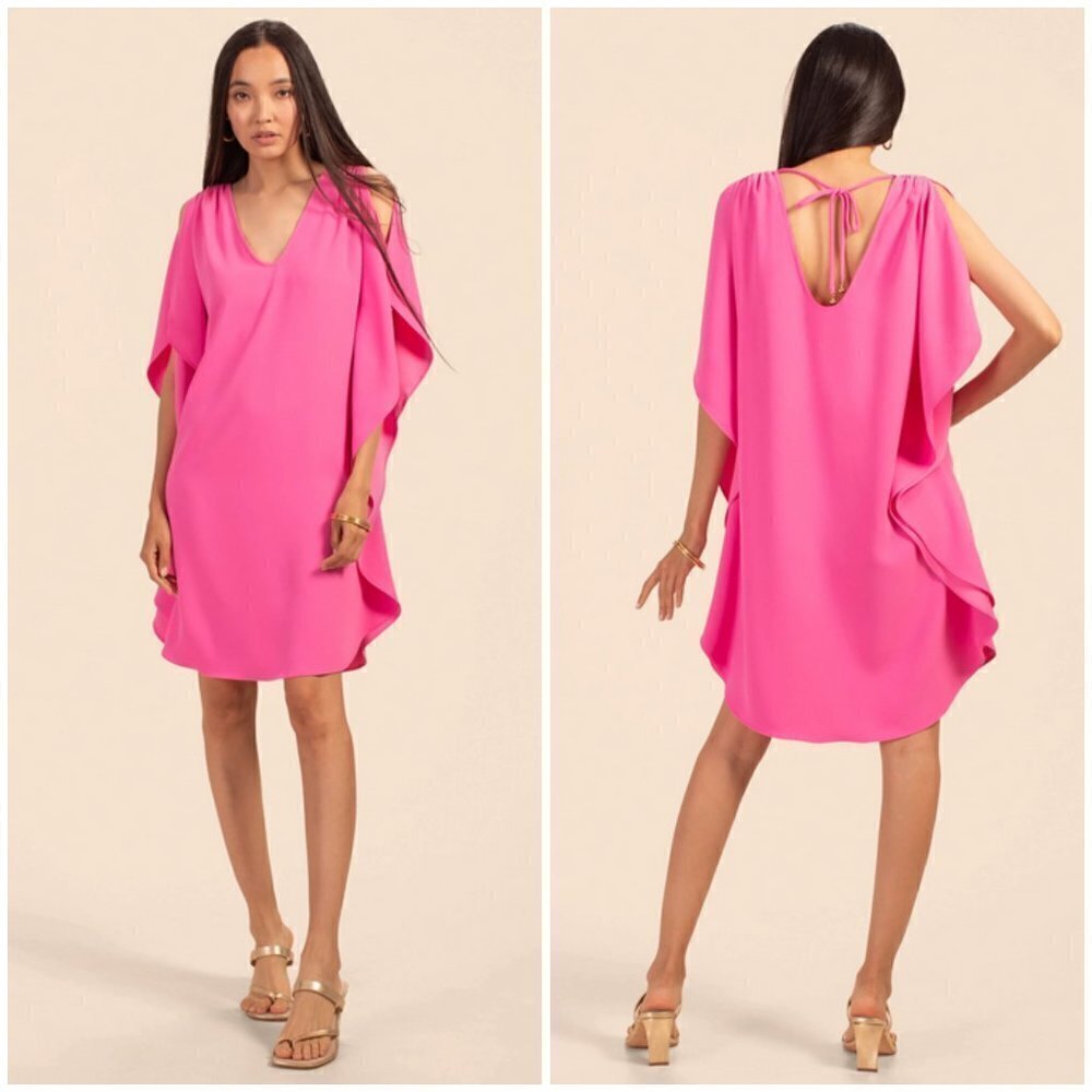💕TRINA TURK💕 Haipo Dress ~ Pink Fusion Pink Medium M NWT